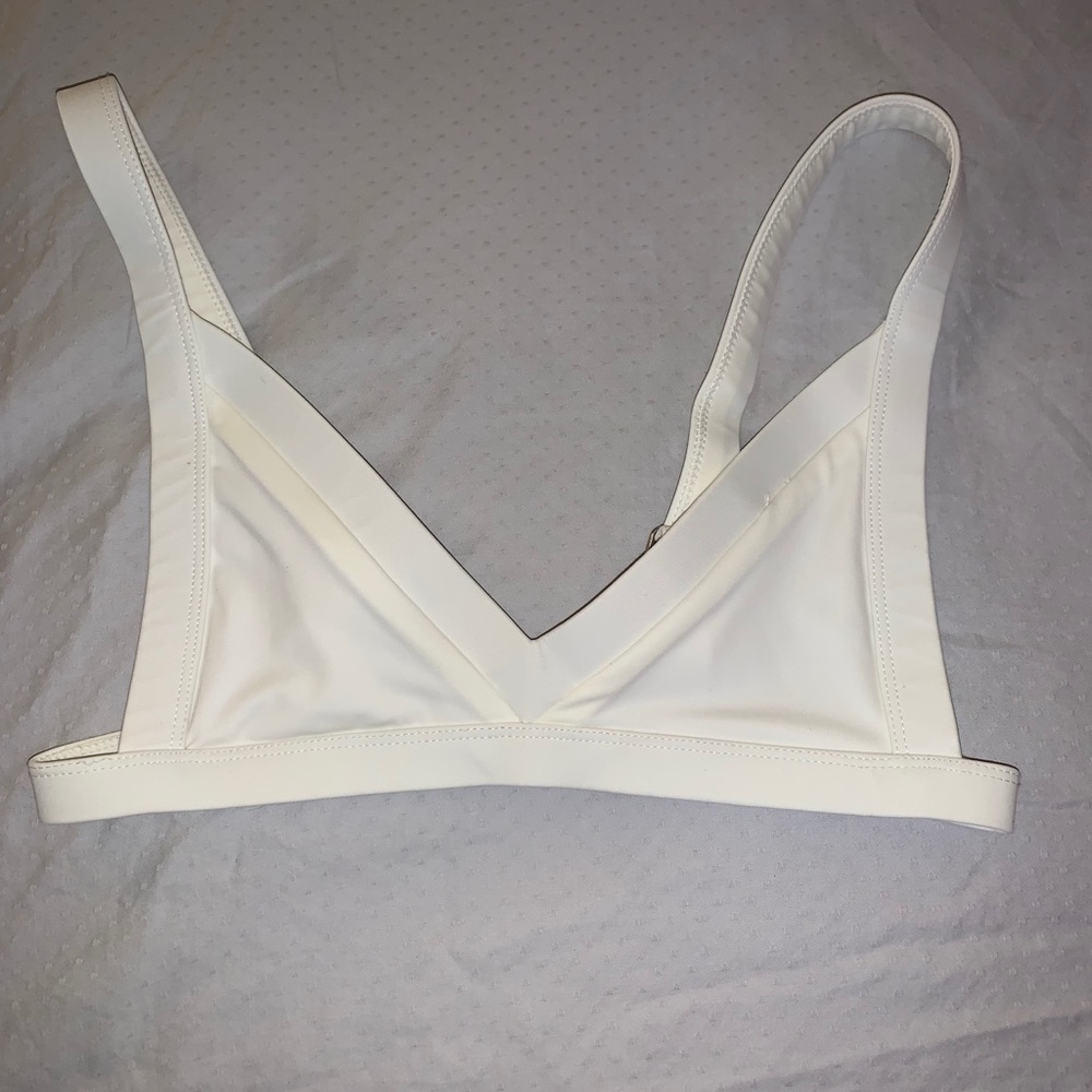 LAIS TOP FROM FAE SWIM bikini top WHITE .M.